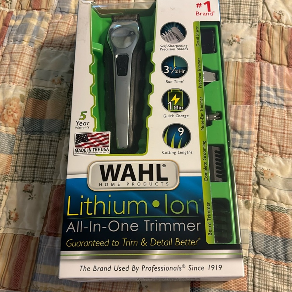 Wahl men’s electric trimmer